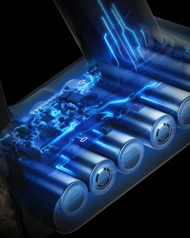 Dyson V12s Detect Slim 60 dakikaya kadar çalışma süresi