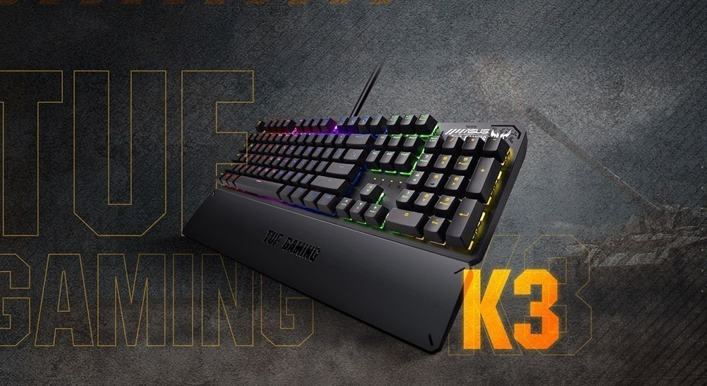 ASUS TUF Gaming K3 Mekanik Klavye