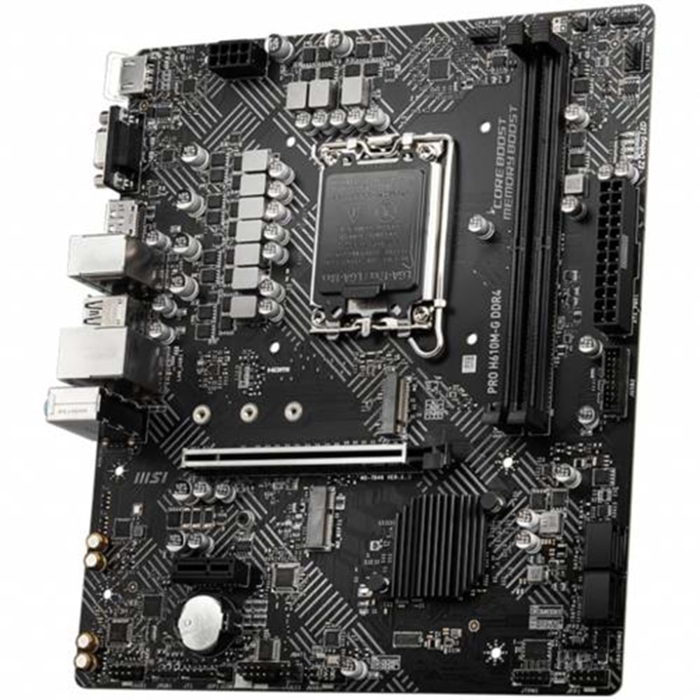 MSI PRO H610M-G DDR4 3200 MHZ mATX 1700 PIN