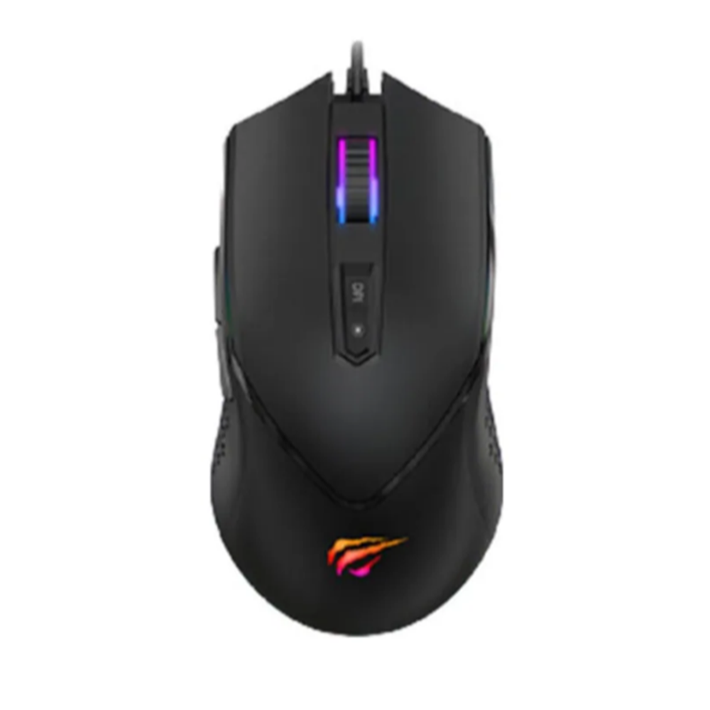 GAMENOTE MS814 WIRED RGB GAMING MOUSE BLACK