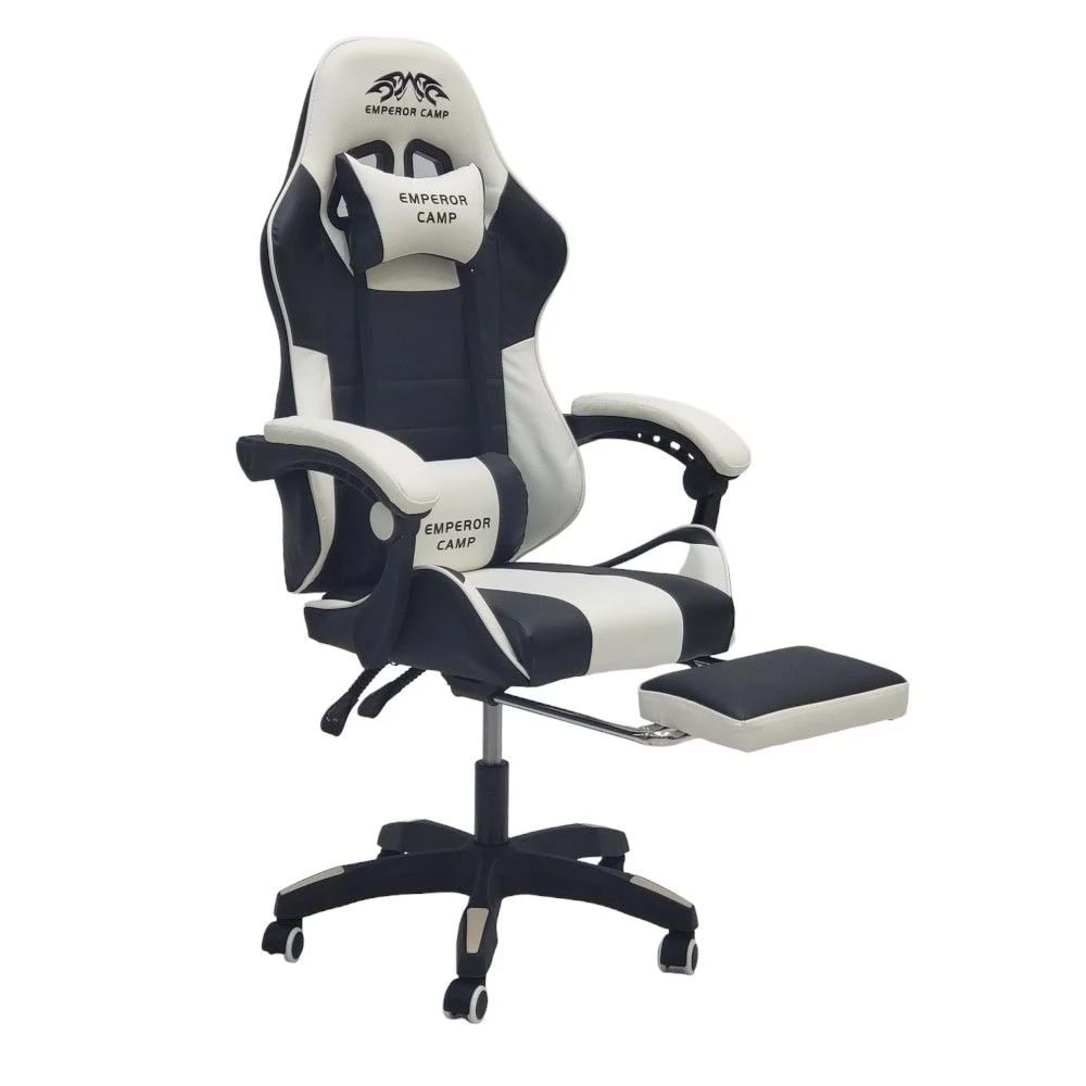 D19 GAMING KOLTUK BEYAZ AYAK DESTEKLİ