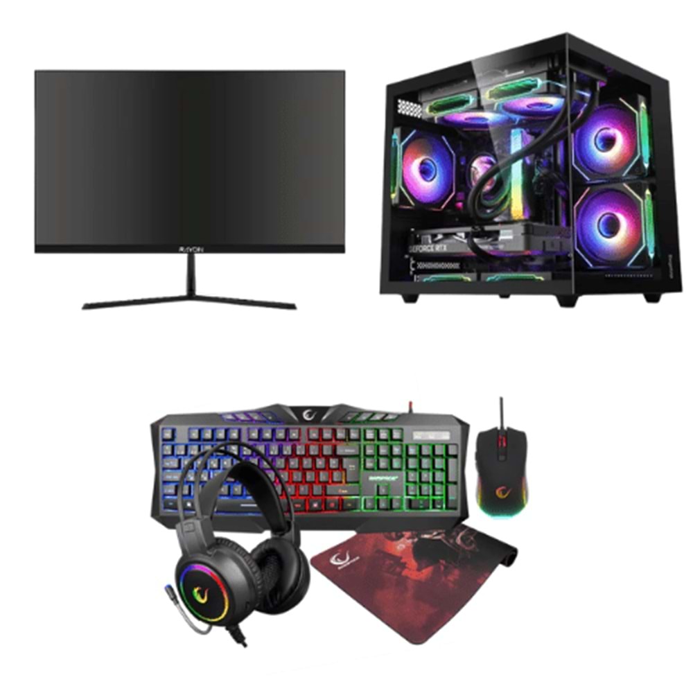 LANSMAN GAMING BUNDLE RYZEN 5-7500F/16 GB DDR5 RAM/ 512 GB SSD/ 8 GB RTX 5050/24