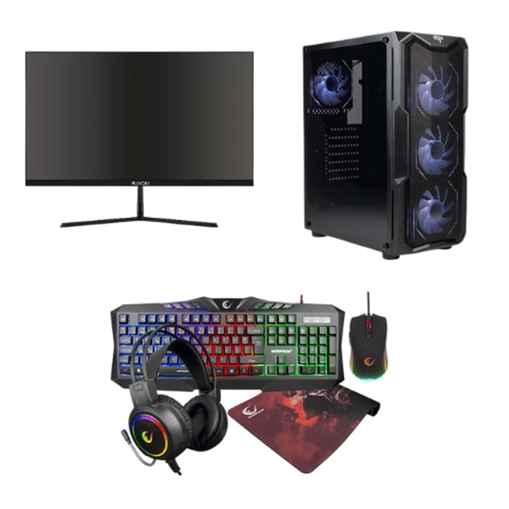 LANSMAN GAMING PC INTEL i5-14400F/32 GB DDR5 RAM/1 TB NVME SSD/8 GB RTX 5050/650W 80+ BRONZE/24
