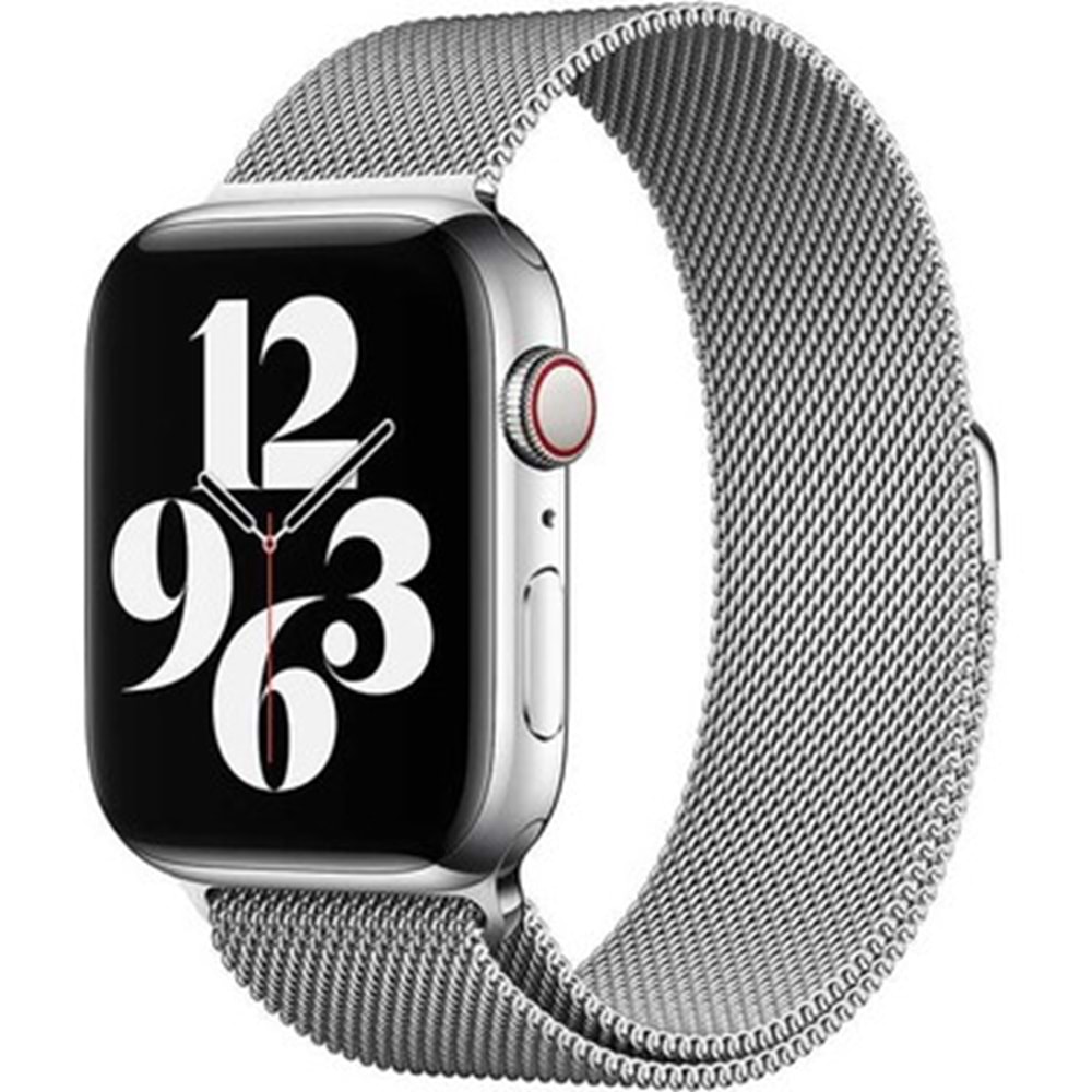 WIWU ÇELİK PASLANMAZ ÇELİK 42-44-45MM UYUMLU KORDON SILVER