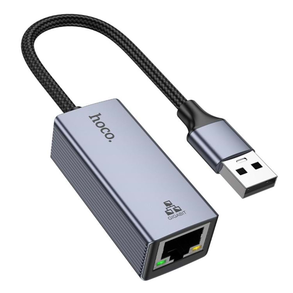 HOCO UA37 ETHERNET ADAPTER USA-A TO RJ45 1000Mbps