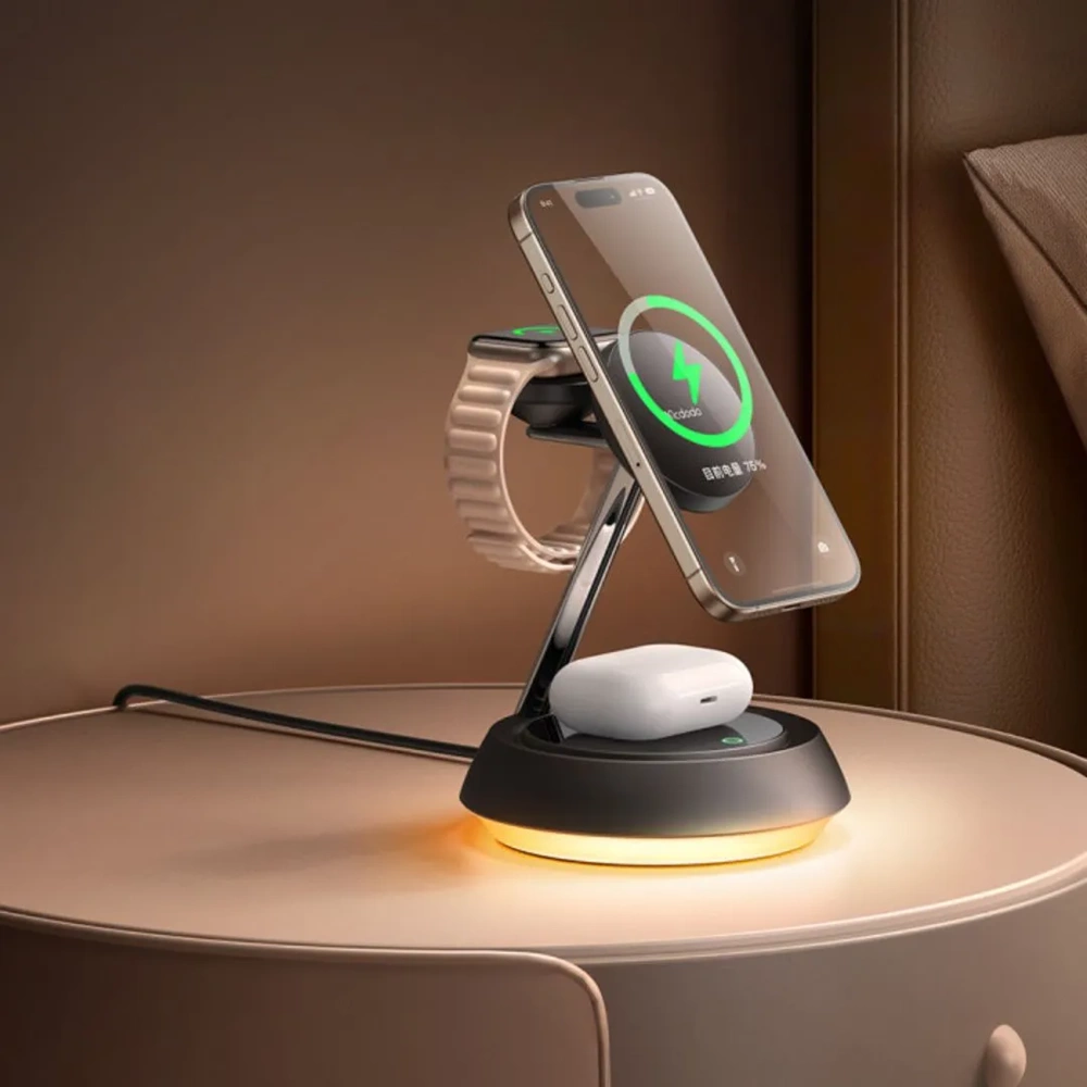 MCDODO CH-495 3in1 15W WIRELESS CHARGING STATION