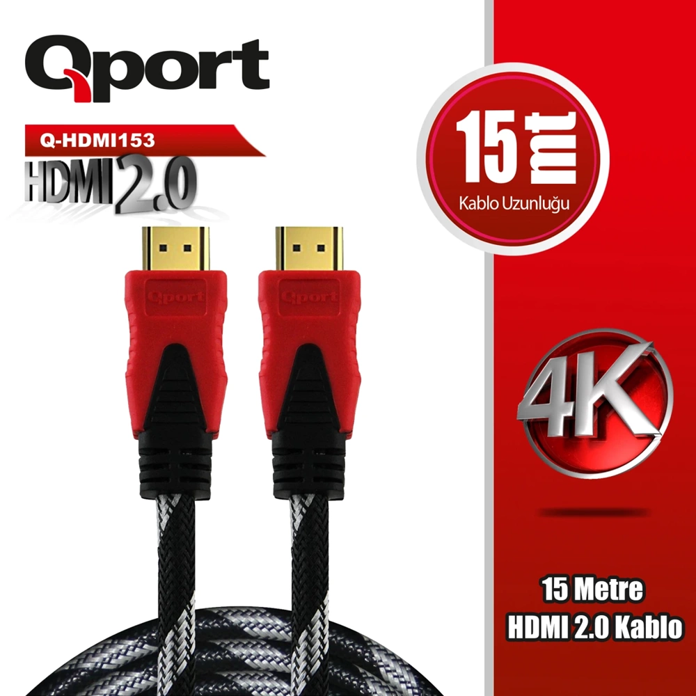 QPORT 15M HDMI KABLO