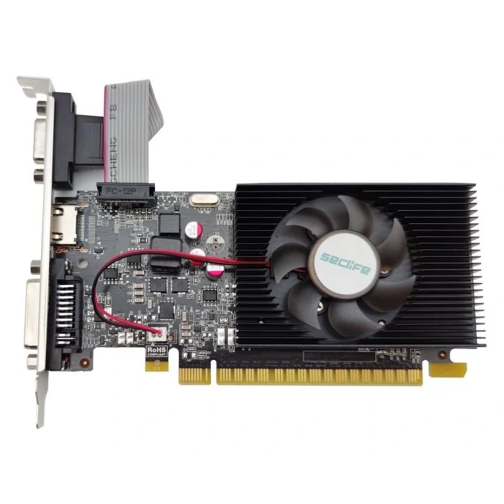 SECLIFE Nvidia GT610 2 GB DDR3 64Bit DVI HDMI VGA Ekran Kartı