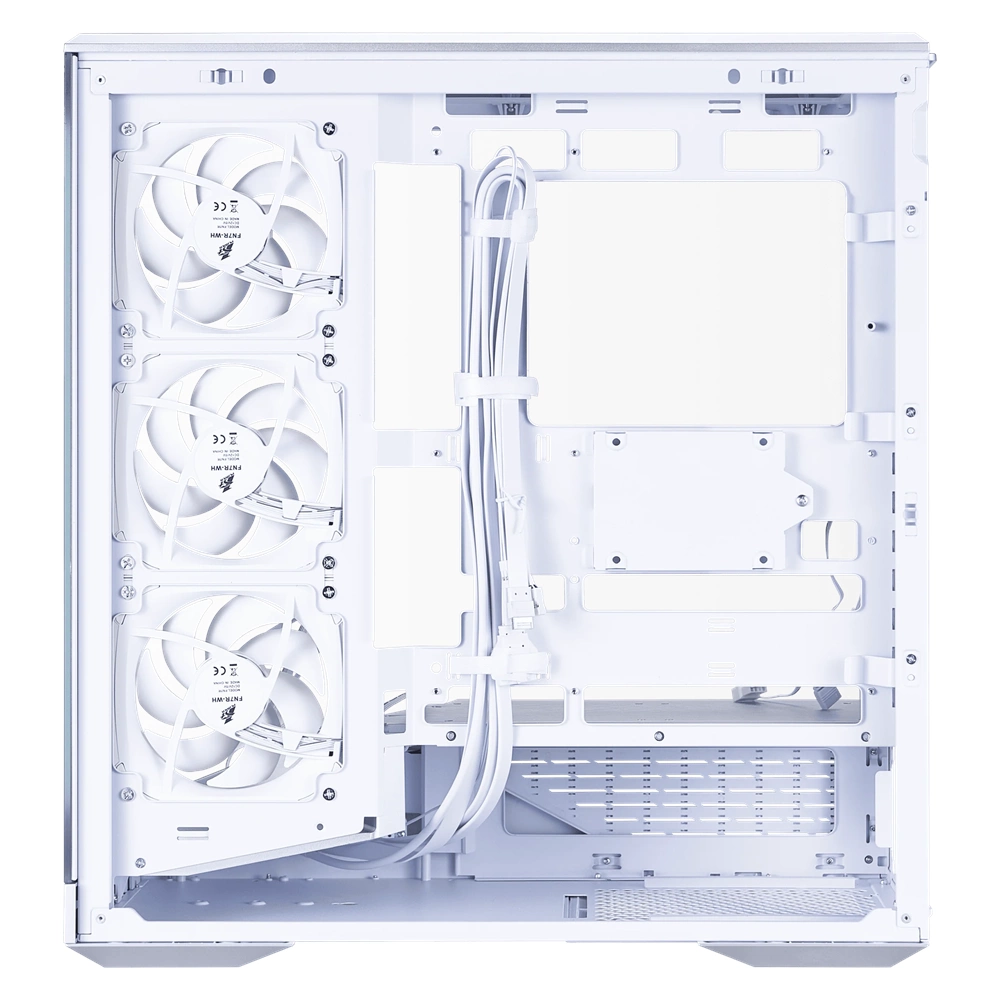 1ST PLAYER GM7 BTF GÜMÜŞ ARGB 4X12CM FAN TEMPERLİ CAM ATX KASA