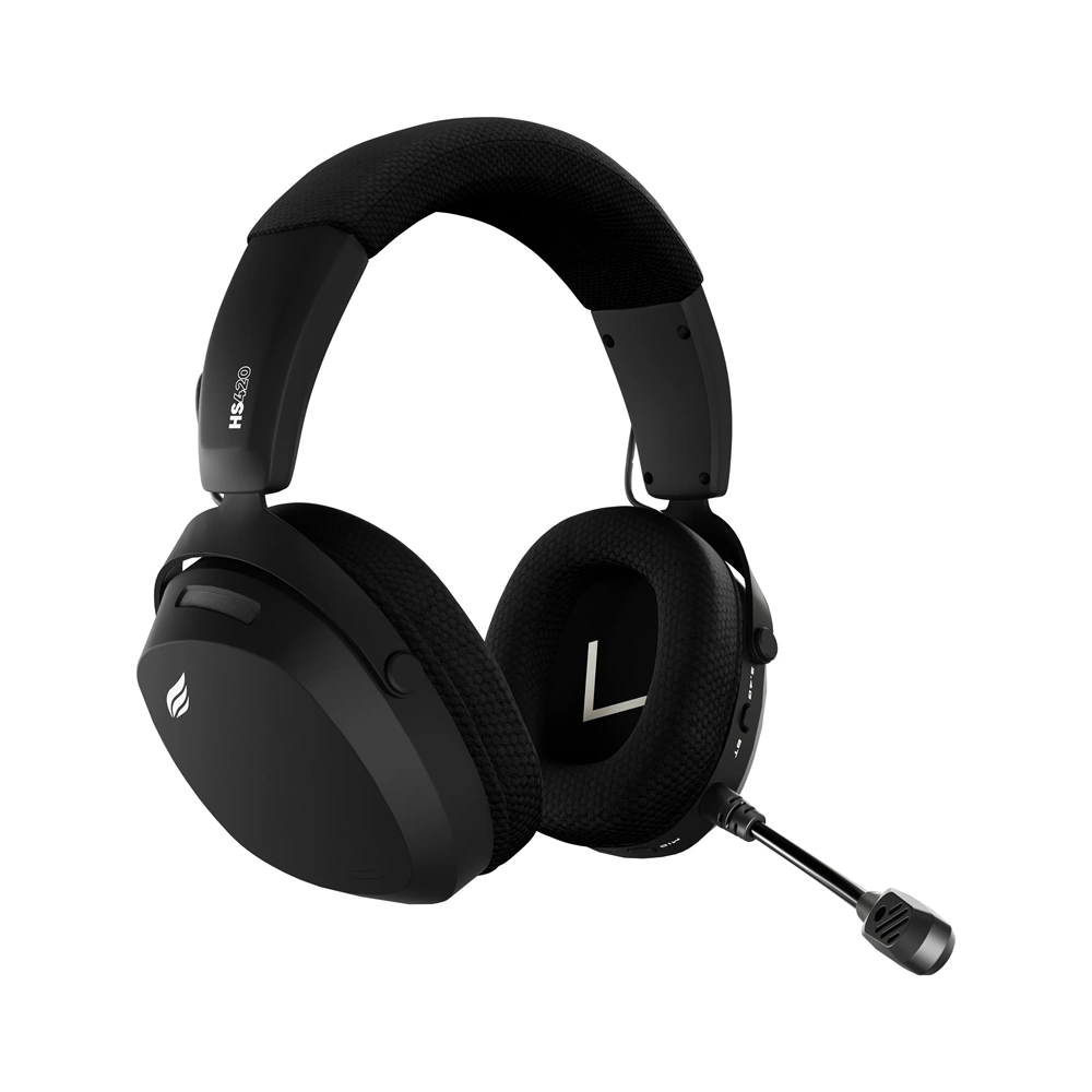 HAWK GAMING HS420 7.1 TRI-MODE KABLOSUZ/BLUETOOTH SİYAH OYUNCU KULAKLIĞI