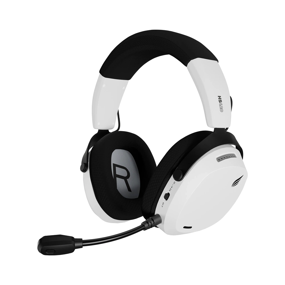 HAWK GAMING HS420 7.1 TRI-MODE KABLOSUZ/BLUETOOTH BEYAZ OYUNCU KULAKLIĞI