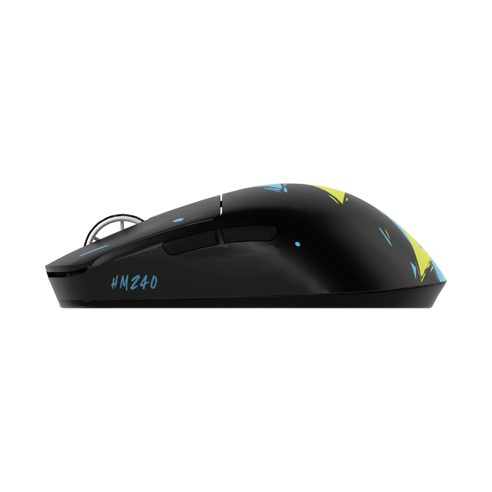 Hawk Gaming HM240 8K Hz 26000 DPI PixArt 3395 Tri-Mode Kablosuz/Bluetooth Siyah Gaming Mouse