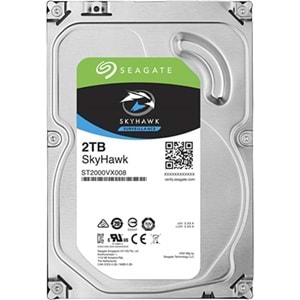 2 TB SEAGATE 3.5 SKYHAWK SATA 5900RPM 256MB 7/24 GUVENLIK ST2000VX017