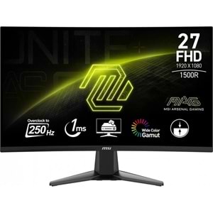MSI 27 MAG 27C6X CURVED 250Hz VA 1MS ADAPTIVE-SYNC FHD MONITOR
