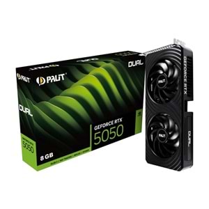 PALIT RTX 5050 DUAL 8GB 128BIT GDDR6 EKRAN KARTI