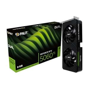 PALIT RTX5060Ti DUAL 8GB 128BiT GDDR7 EKRAN KARTI