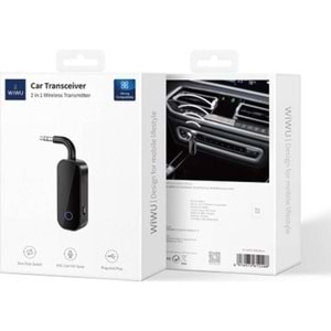 WIWU KABLOSUZ SES ALICI AUX GİRİŞLİ BT 5.0 ADAPTÖR