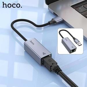 HOCO UA37 ETHERNET ADAPTER USA-A TO RJ45 1000Mbps