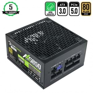 GAMEPOWER AXG-850 80+ (GOLD) 850W FULL MODULER PSU
