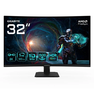 31.5 GIGABYTE GS32QCA 1MS 170 HZ 2K KAVİSLİ GAMING MONITOR