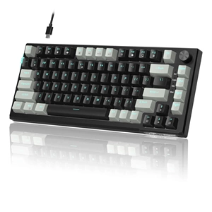 MAGEGEE SKY81 MEKANIK RGB KABLOLU GAMING KLAVYE HOT SWAP-GRI SIYAH