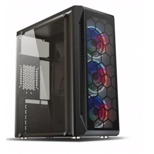 LANSMAN GAMING PC RYZEN 5 5500-4 GB RX 550-16 GB DDR4 RAM-512 GB SSD NVME