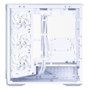 1ST PLAYER GM7 BTF GÜMÜŞ ARGB 4X12CM FAN TEMPERLİ CAM ATX KASA