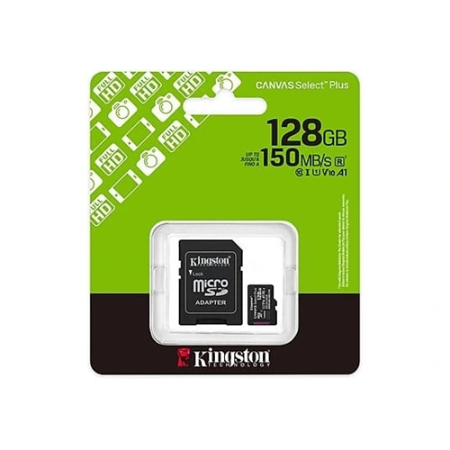 KINGSTON 128 GB MICRO SD CANVAS SELECT PLUS
