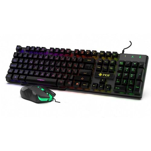 INCA IKB-448 GAMING KEYBOARD AND MOUSE