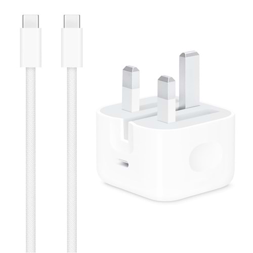 APPLE IPHONE 35W ADAPTER AND CABLE TYPE-C LIGHTNING