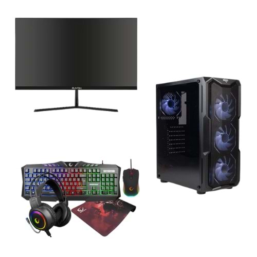 LANSMAN GAMING BUNDLE i3-13100F 16 GB DDR5 RAM 8 GB RTX 3050 512 GB SSD 650W