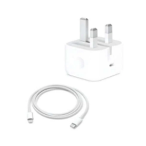 APPLE 25W USB-C POWER ADAPTER - USB-C TO LIGHTNING CABLE