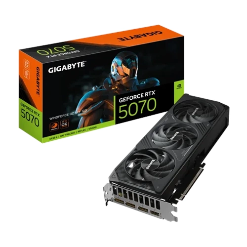 GIGABYTE RTX 5070 WINDFORCE OC 12 GB GDDR7 192 BIT EKRAN KARTI