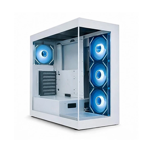 AIGO DS900 Beyaz 850W 80+ Bronze ARGB Mid Tower Kasa