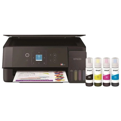 Epson EcoTank L3360 Wi-Fi + Tarayıcı + Fotokopi Renkli Çok Fonksiyonlu Tanklı Mürekkep Püskürtmeli Yazıcı
