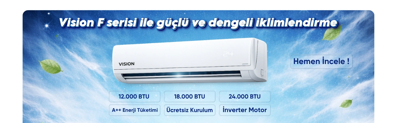 VISION F SERISI KLİMA İNVERTER