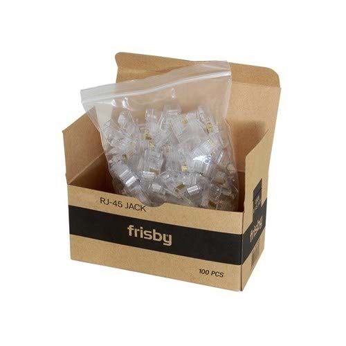 FRISBY CAT5 RJ-45 JACK 100 PCS