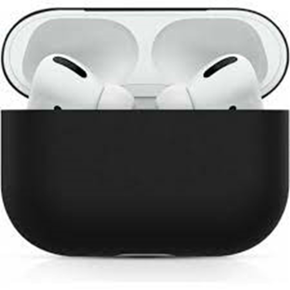 WIWU AIRPODS PRO YUMUSAK SILIKON SIYAH KILIF