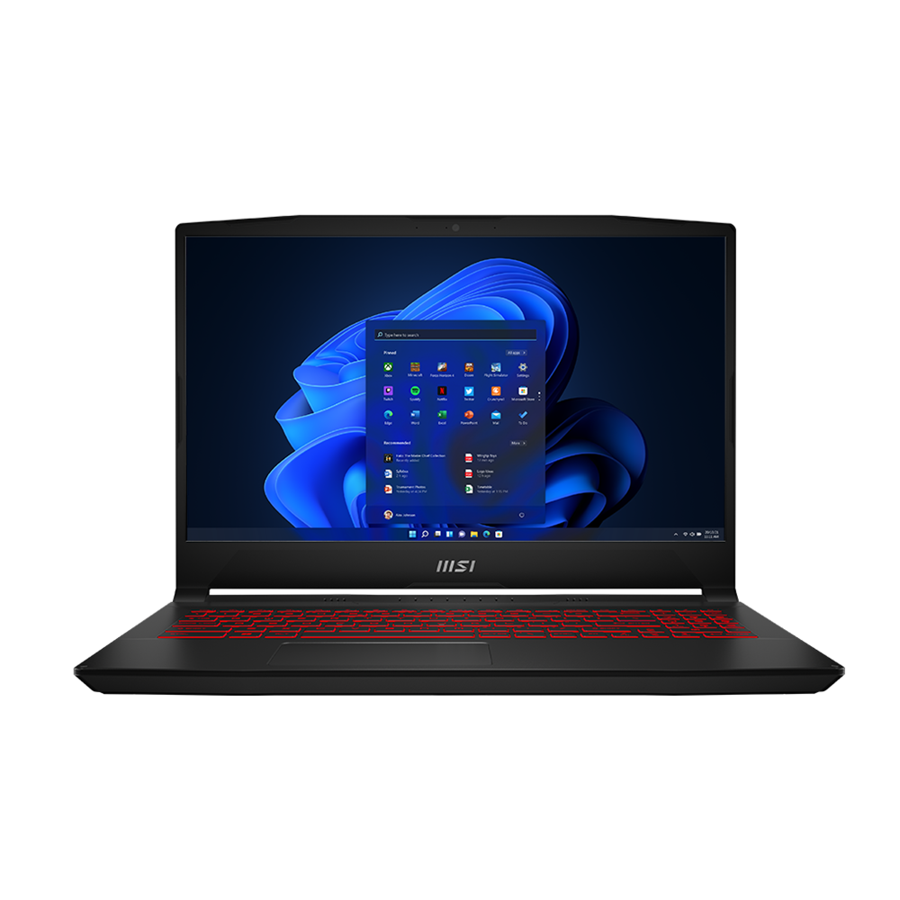 MSI KATANA GF66 12UGSK CORE i9-12900H 16 GB RAM 1 TB SSD 8 GB RTX 3070 TI 15.6