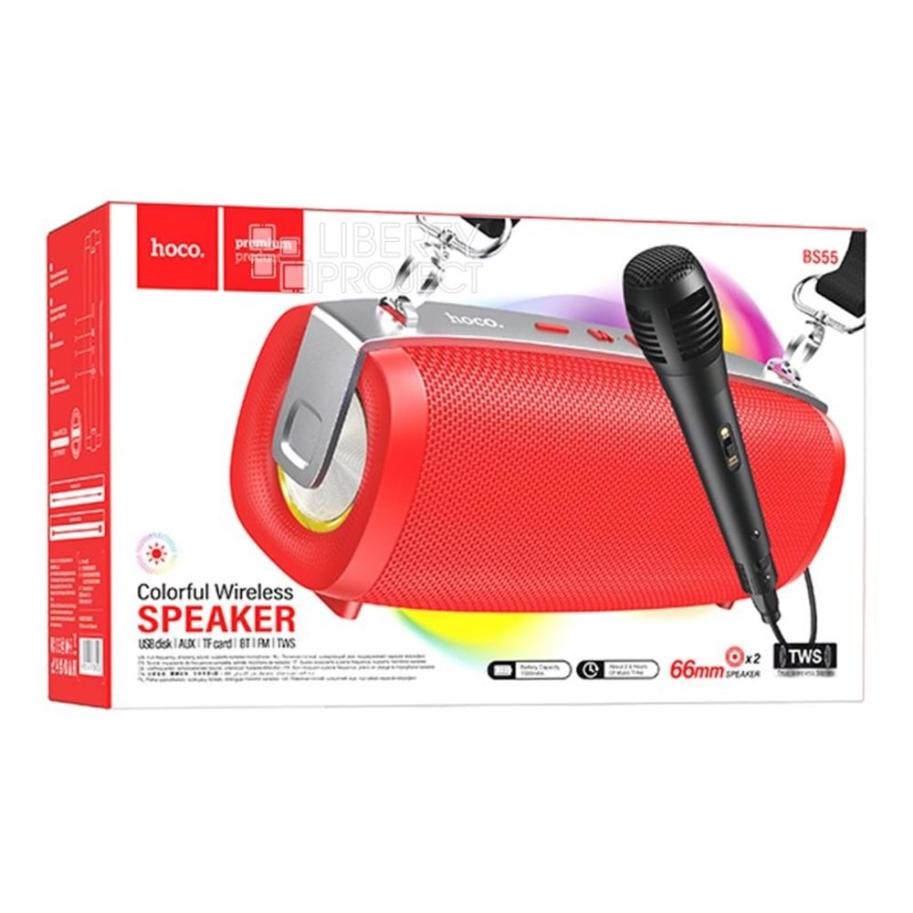 HOCO BS55 COLORFUL WIRELESS SPEAKER