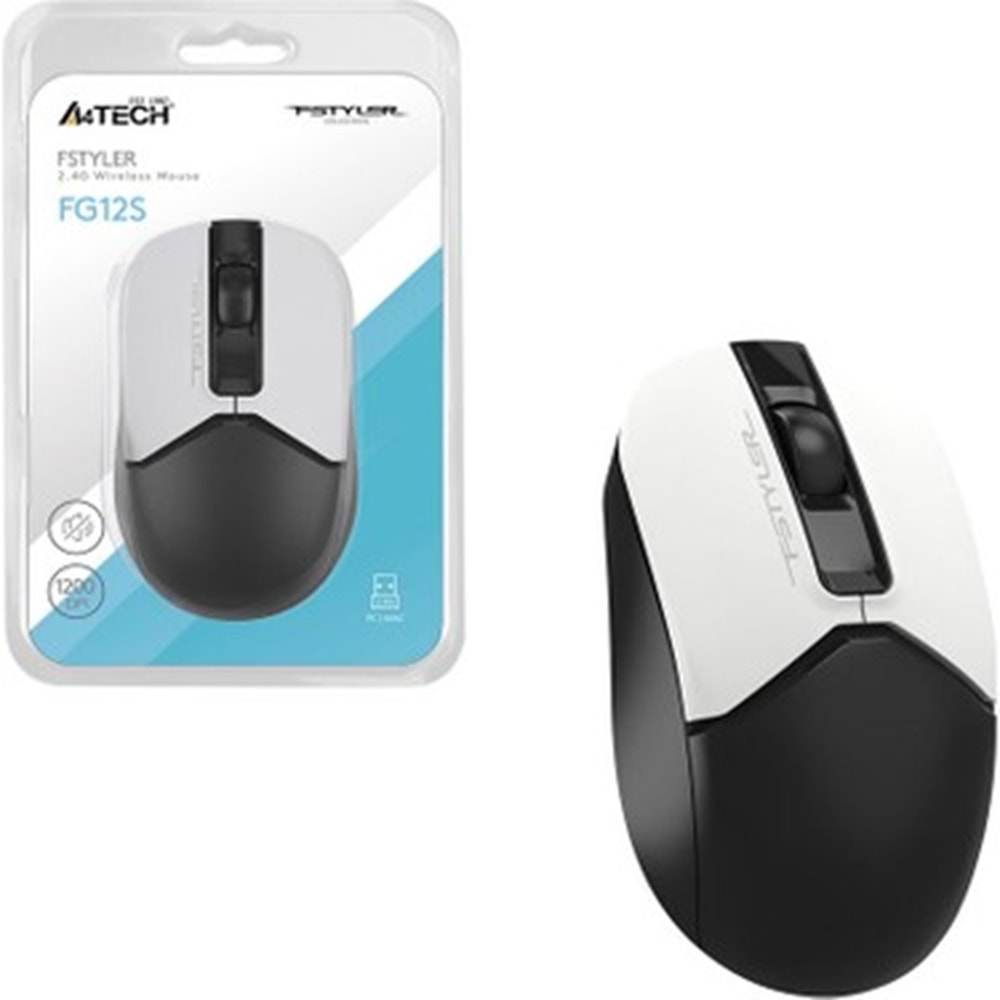 A4 TECH FG12S SIYAH BEYAZ