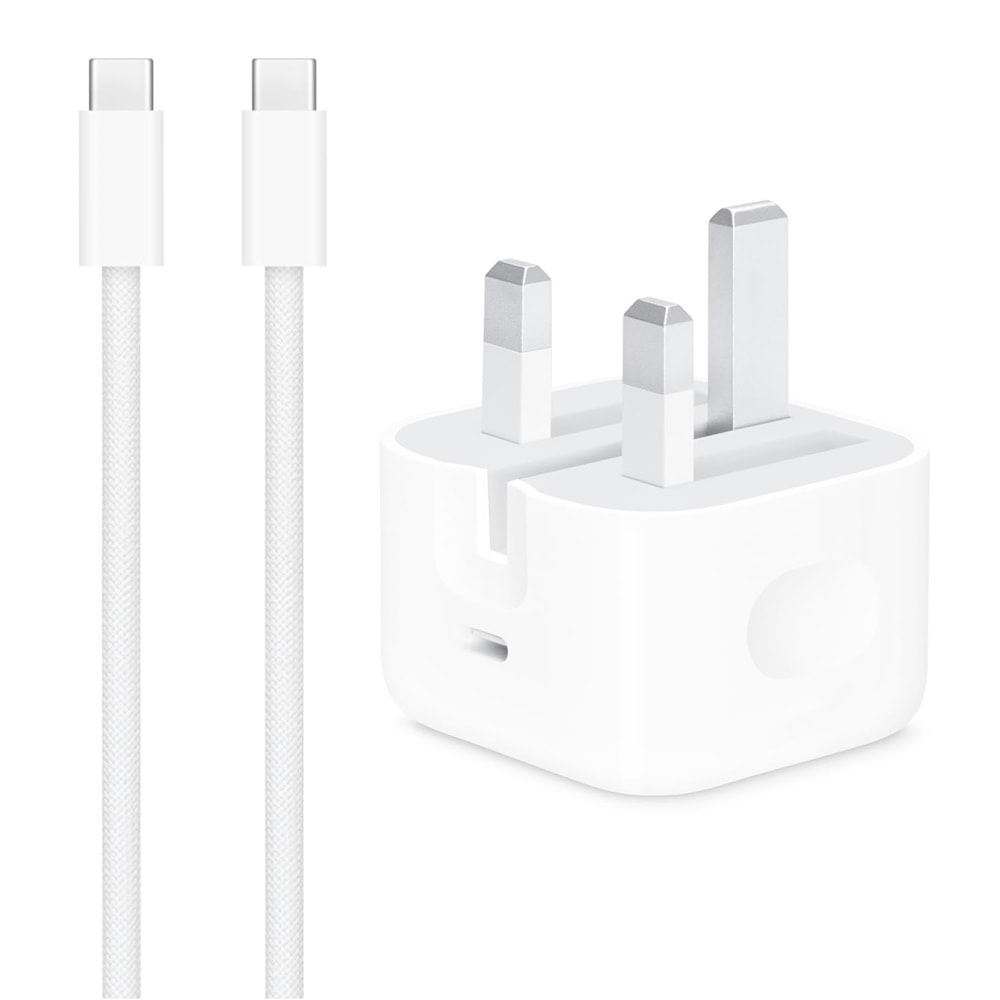 APPLE IPHONE 35W ADAPTER AND CABLE TYPE-C LIGHTNING