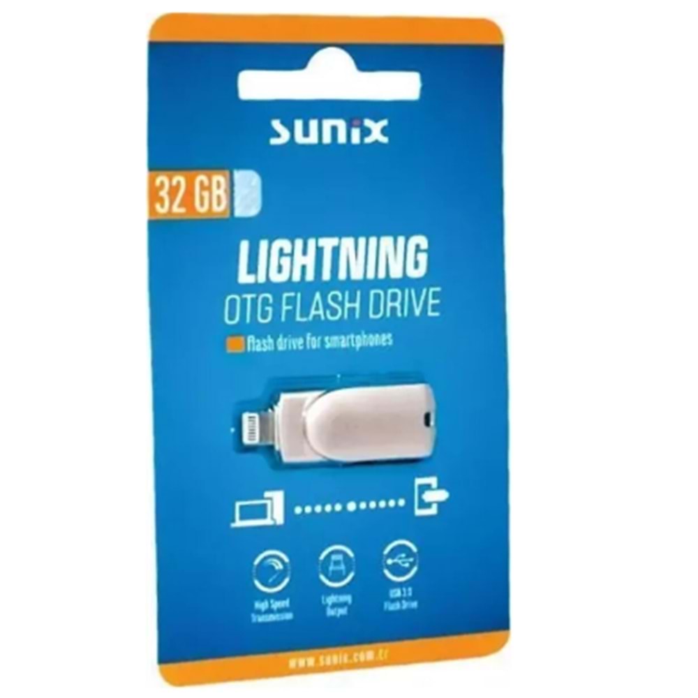 SUNIX 32 GB LIGHTNING OTG FLASH DRIVE