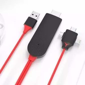 DAYTONA L7-8 3IN1 USB TO HDMI CABLE