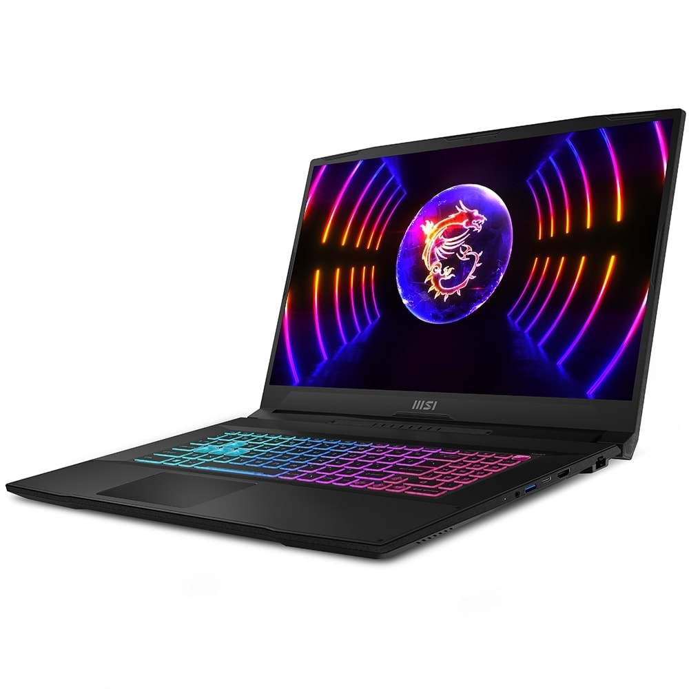 MSI KATANA 17 B12VFK CORE i5-12450H 16 GB RAM 512 GB SSD 8 GB RTX 4060 17.3 INCH FHD 144Hz DOS