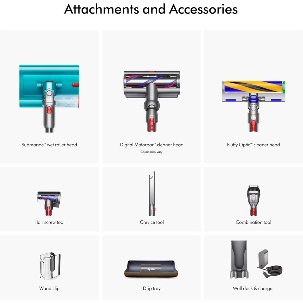 DYSON V15s DETECT SUBMARINE