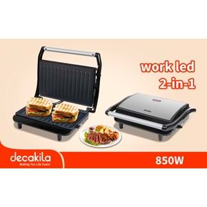 DECAKILA KEEC049M CONTACT GRILL 850W