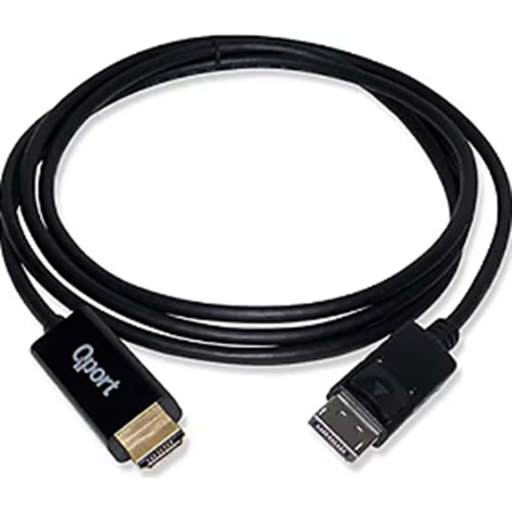 QPORT DISPLAYPORT TO HDMI CABLE