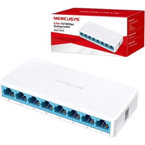 TP-LINK MERCUSYS MS108 8 PORT 10/100Mbps SWITCH
