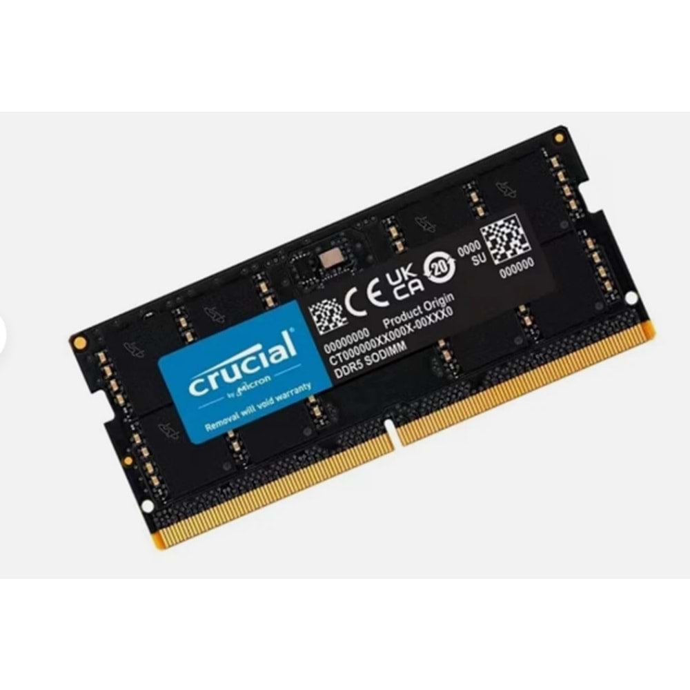 CRUCIAL NTB 16GB 5600MHz DDR5 LAPTOP RAM CT16G56C46S5